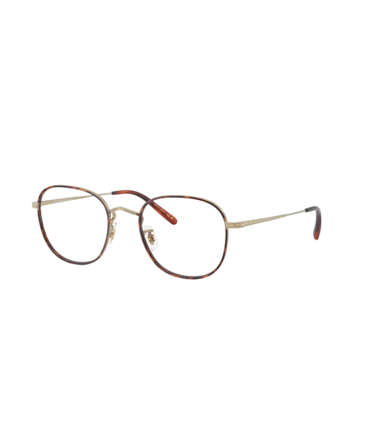 Gold/dark mahogany