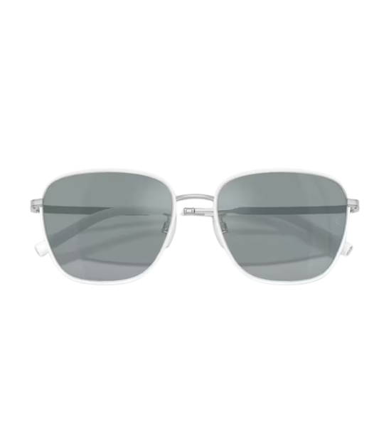 White/silver-Grey flash mirror