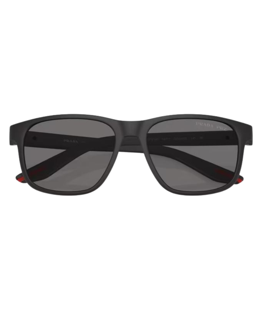 Black rubber-Polarized dark grey