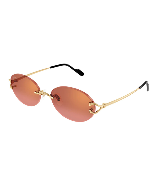 Cartier Decor C CT0551S Oval Sunglasses