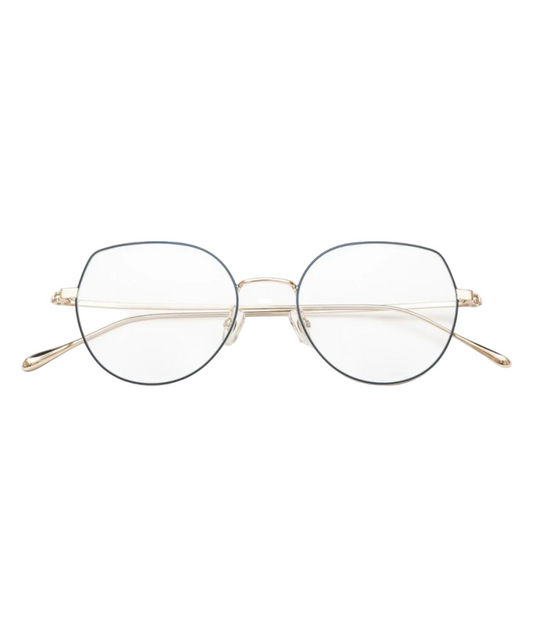 Bleu Fonce/Rose Gold