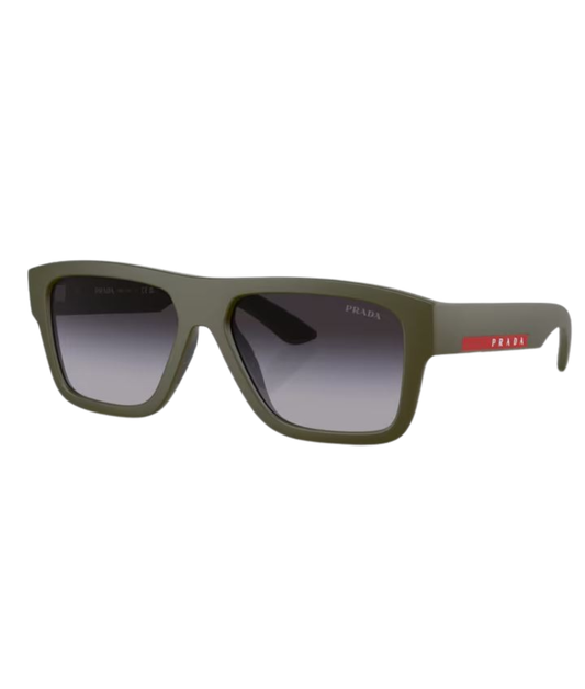 Green military matte-Grey gradient