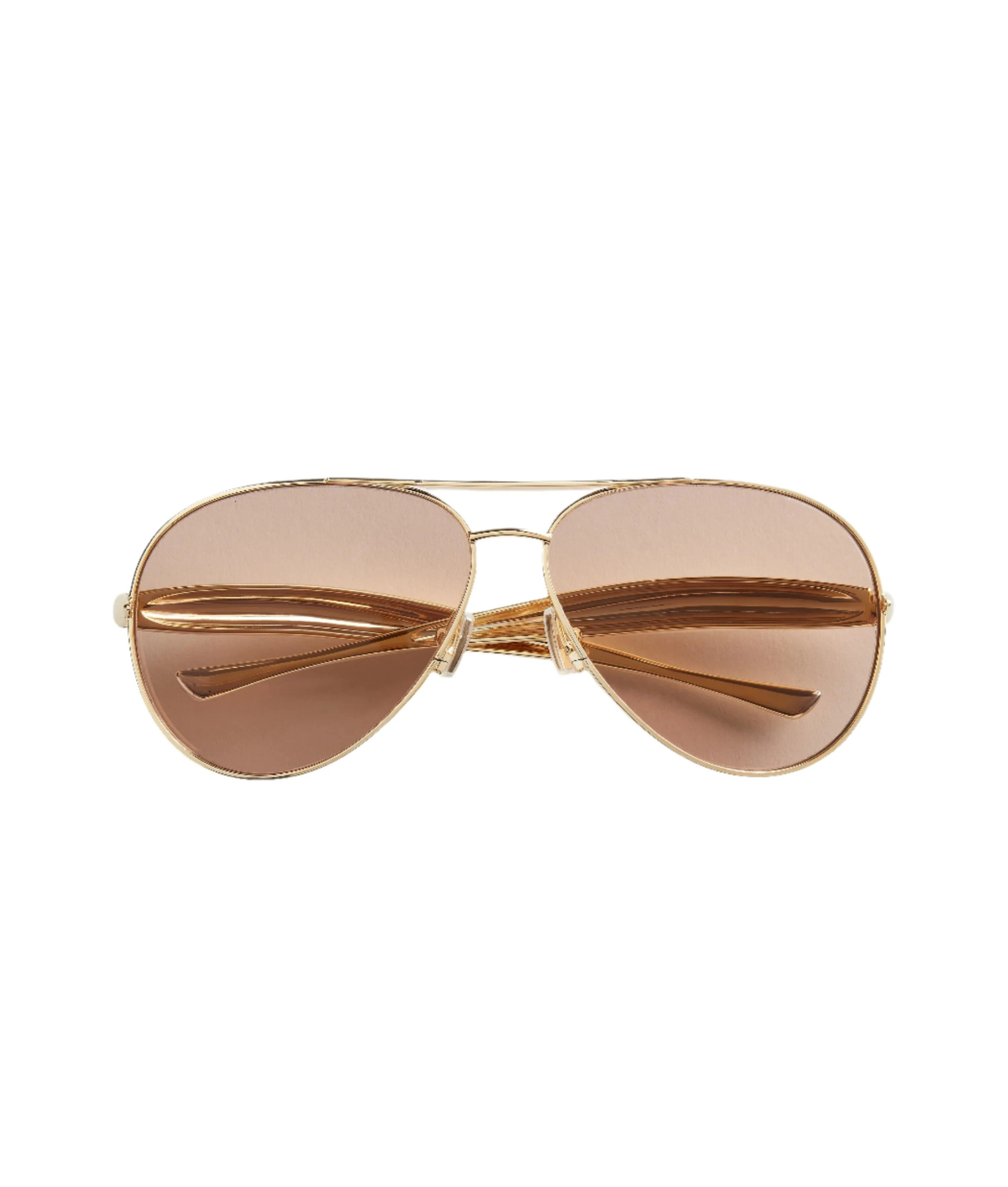 Bottega Veneta BV1305S Sardine Aviator Sunglasses - Luxury 