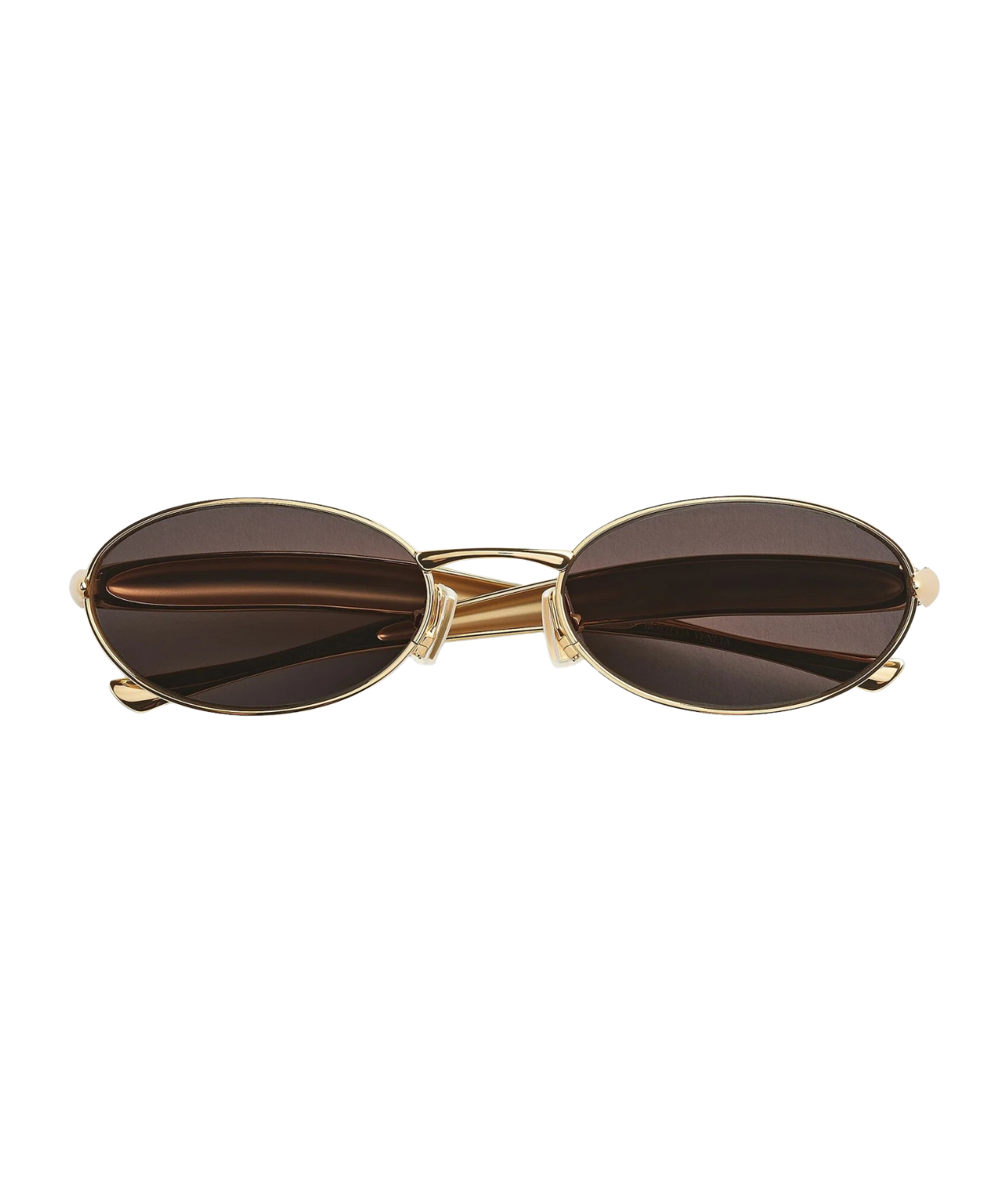 NEW BOTTEGA VENETA SUNGLASSES SILVER WOMEN OVAL EYEWEAR BOTTEGA VENETA BV1386S 0 Bottega Veneta BV1386S Oval Sunglasses | Fashion Eyewear US main image 4