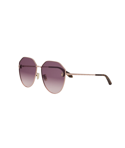 Shiny Rose Gold-Mirror Violet