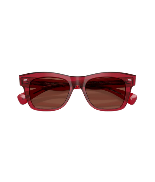 Translucent rust-Burgundy