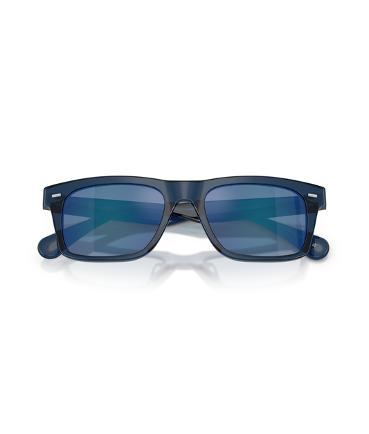 Blue ash-Marine flash mirror