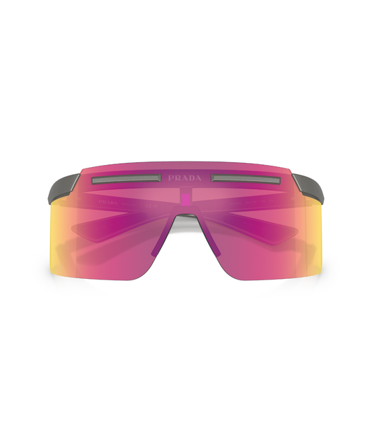 Metal grey-Violet mirror pink