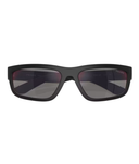Black rubbered-Dark grey mirror blue/red
