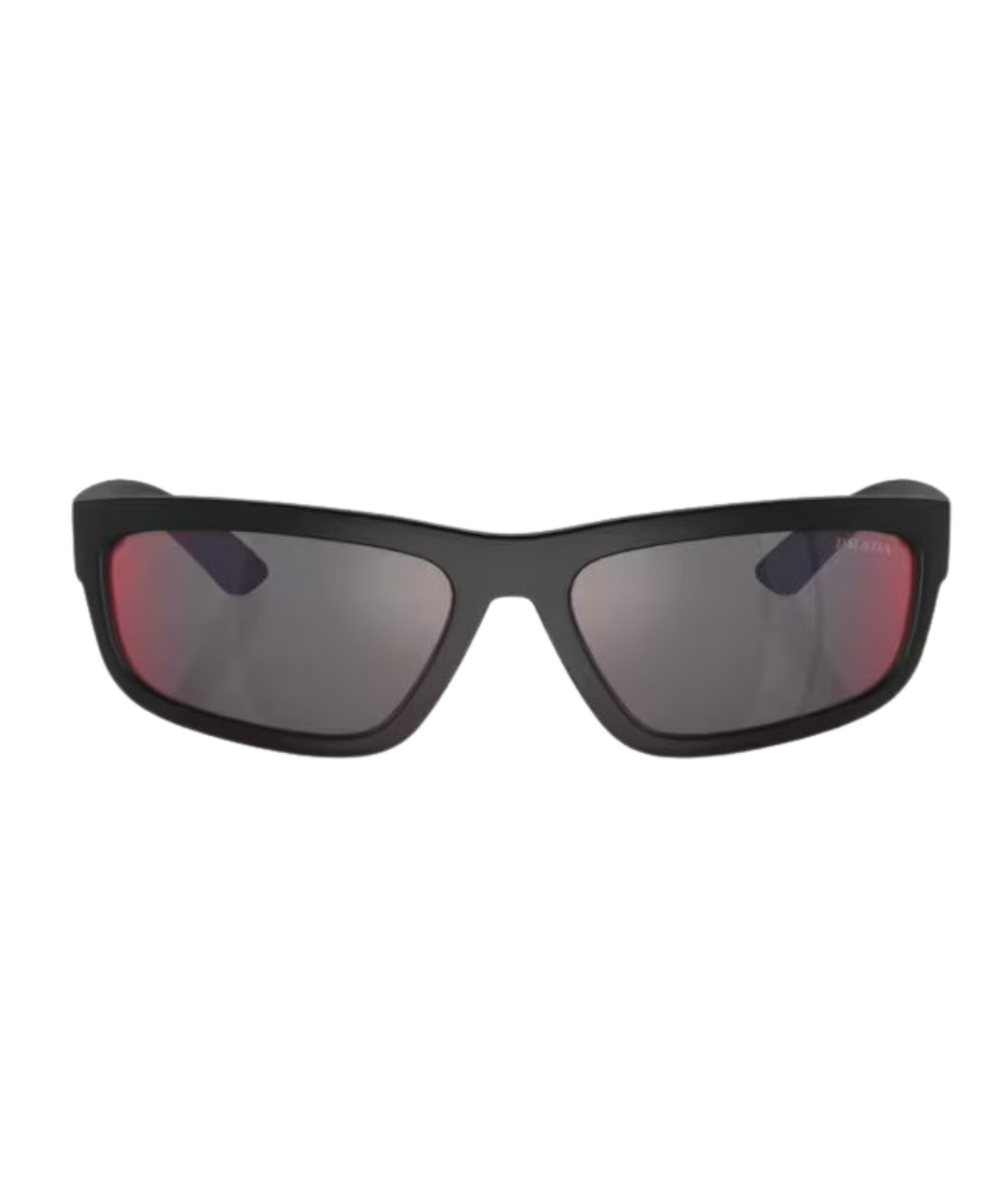 Black rubbered-Dark grey mirror blue/red