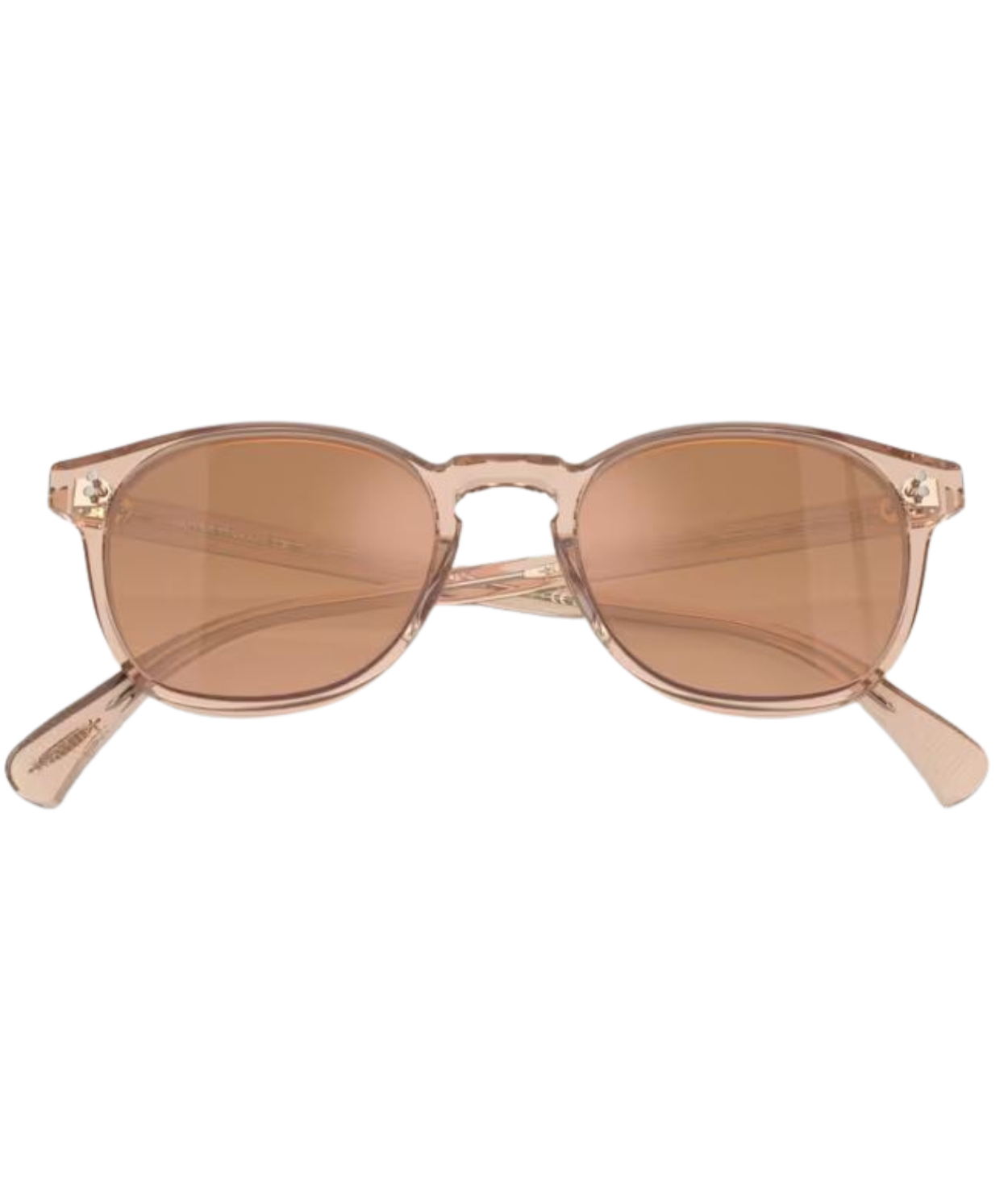 Blush-Light brown mirror gradient yellow