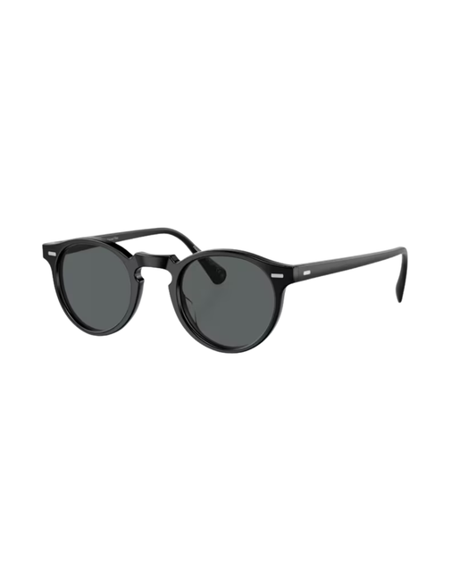 Semi-matte black-Dark grey polarized