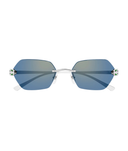 Silver-Light Blue