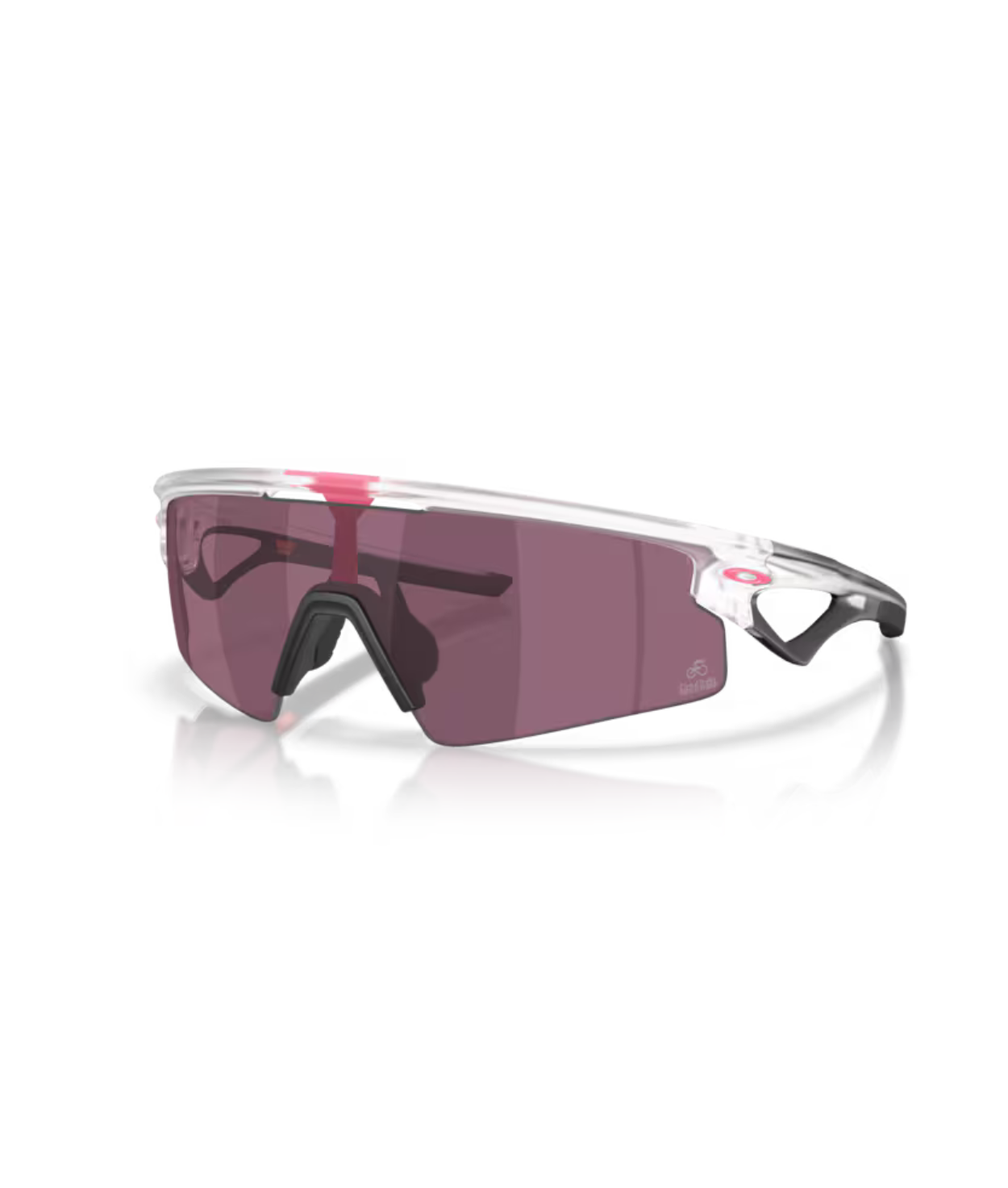 Matte clear-Prizm road black