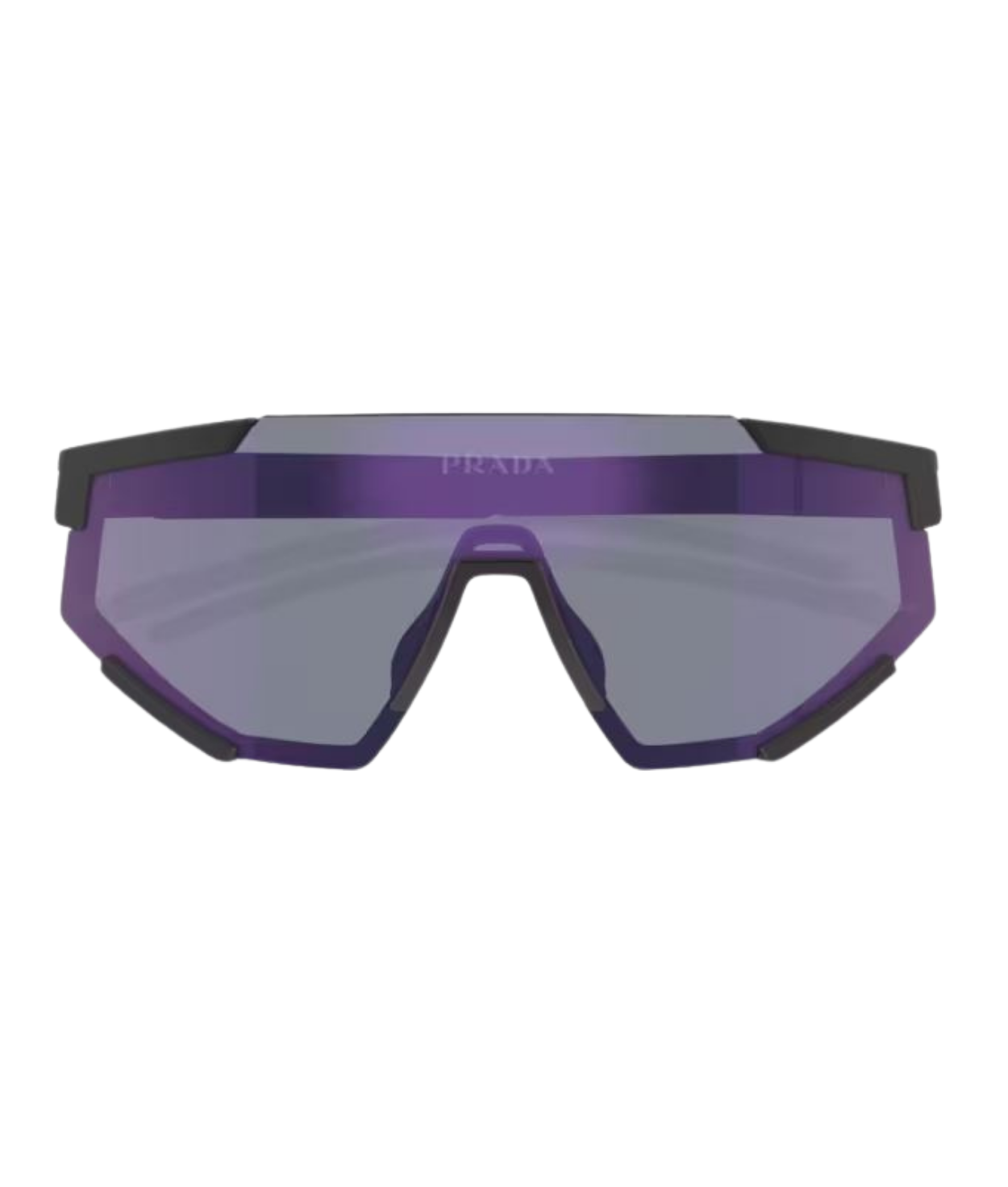 Black rubber-Dark blue mirror violet