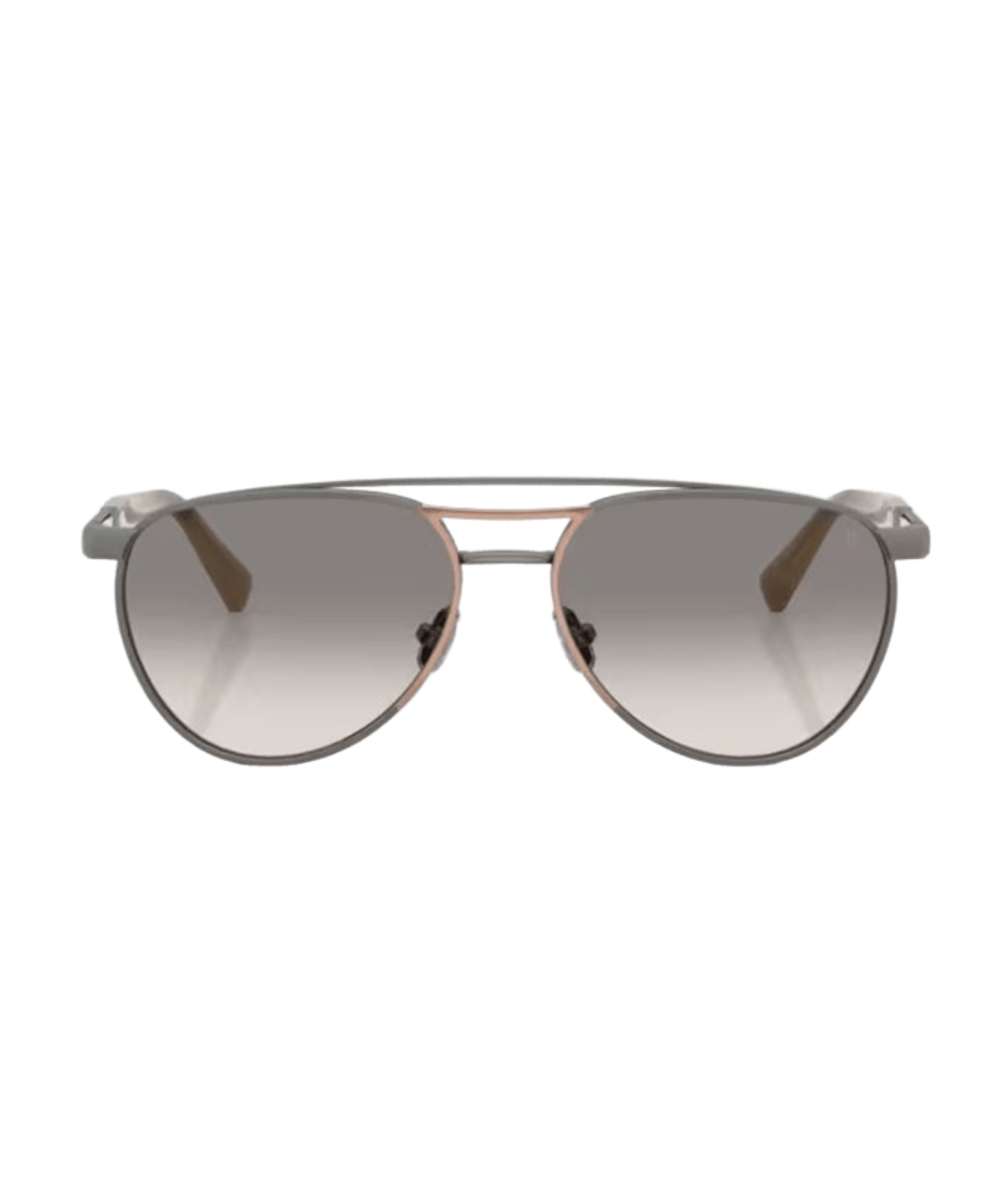 Matte Gunmetal/Rose Gold-Clear Gradient Grey