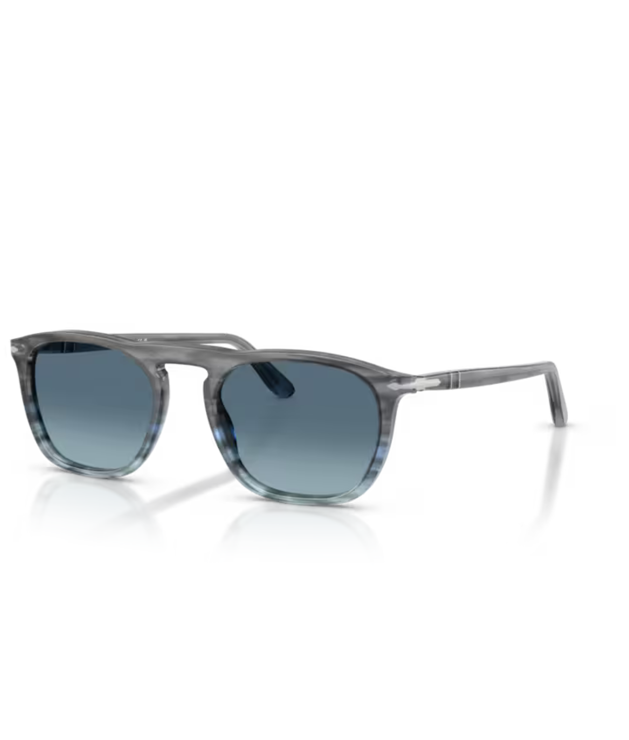 Striped grey gradient blue-Azure gradient blue