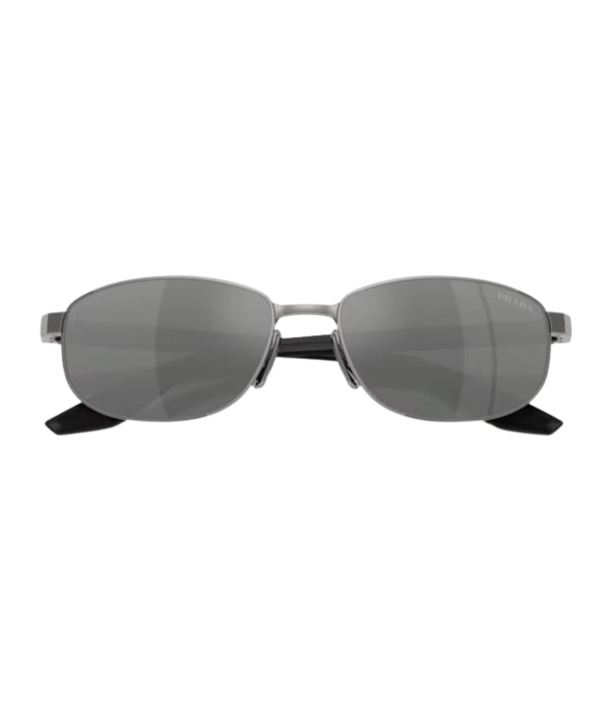 Metal grey-Grey mirror silver gradient