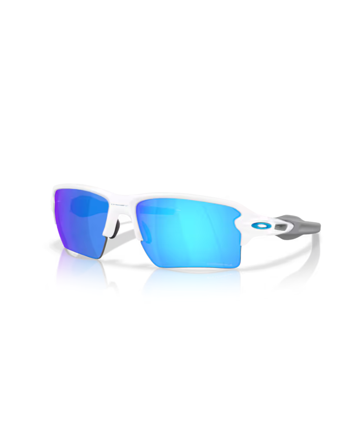Polished white-Prizm sapphire