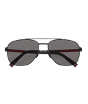 Matte black-Dark grey polarized
