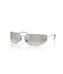 Silver-Gray Mirror Silver Gradient