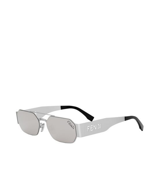 Fendi Baguette FE40153U Geometric Sunglasses