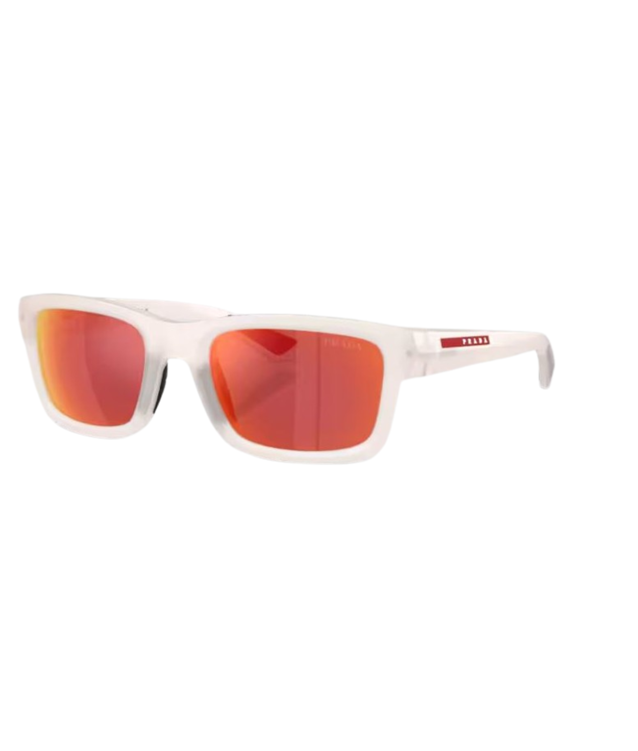 Frosted crystal-Brown mirror orange