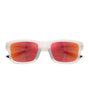 Frosted crystal-Brown mirror orange