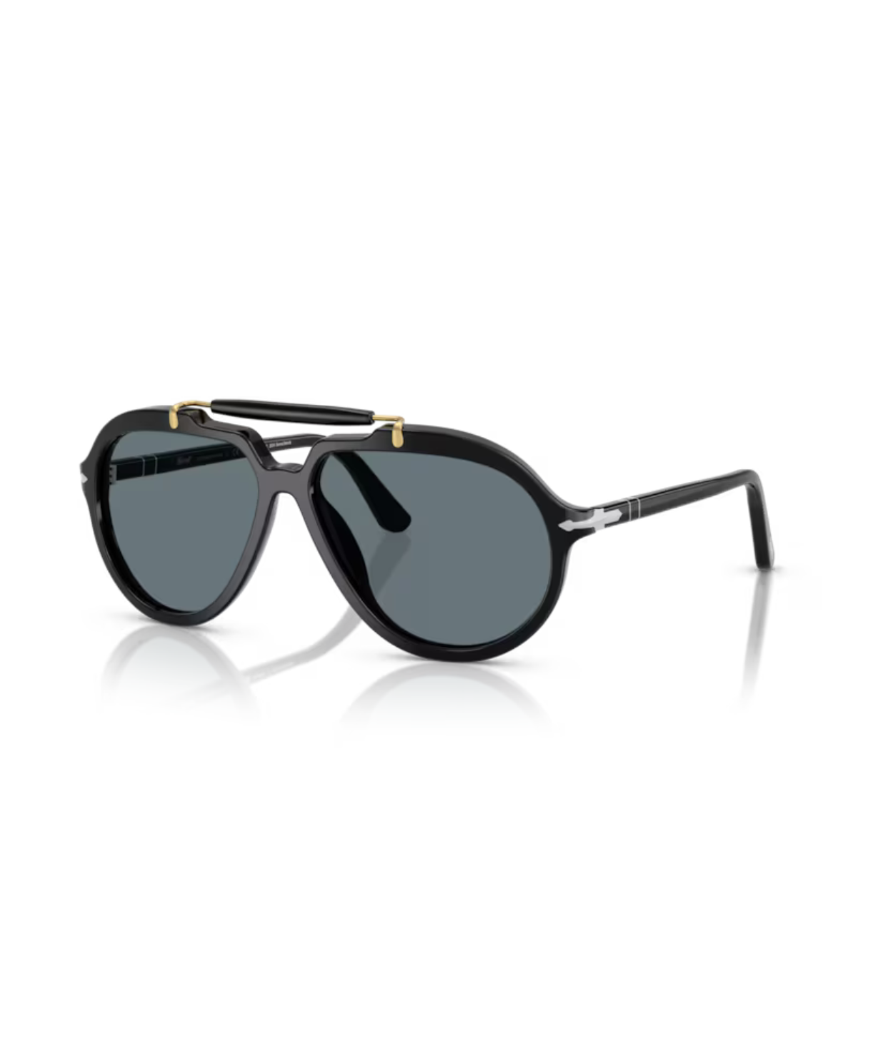 Black-Dark blue polarized