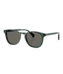 Translucent dark teal-Carbon grey