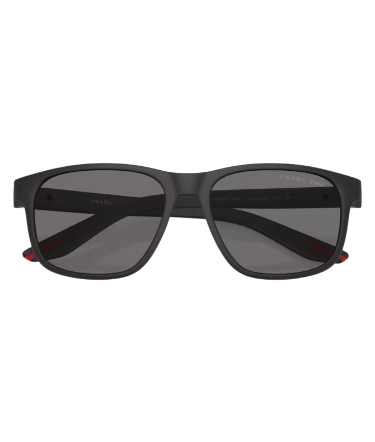 Black rubber-Polarized dark grey