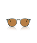Dusty Aqua-Cognac