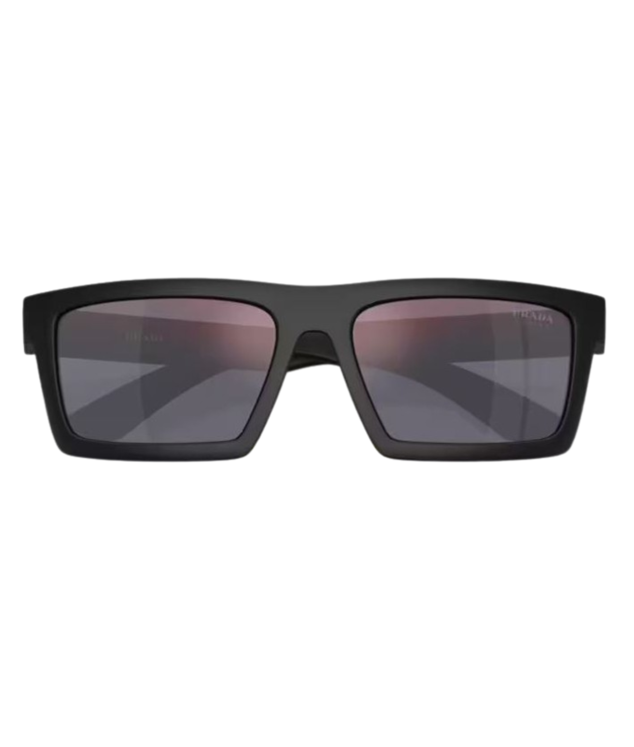 Matte black-Tuning dark grey mirror red