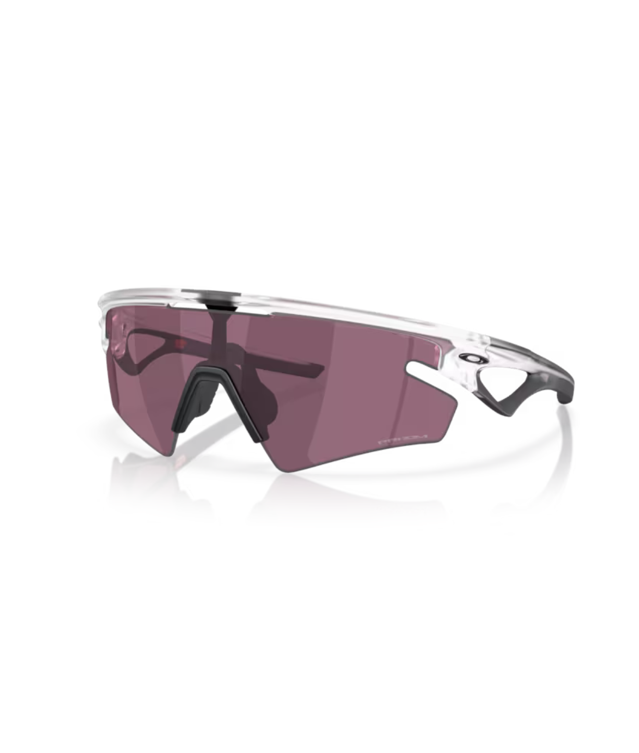 Matte clear-Prizm road black
