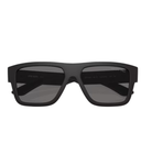 Black rubbered-Dark grey polarized
