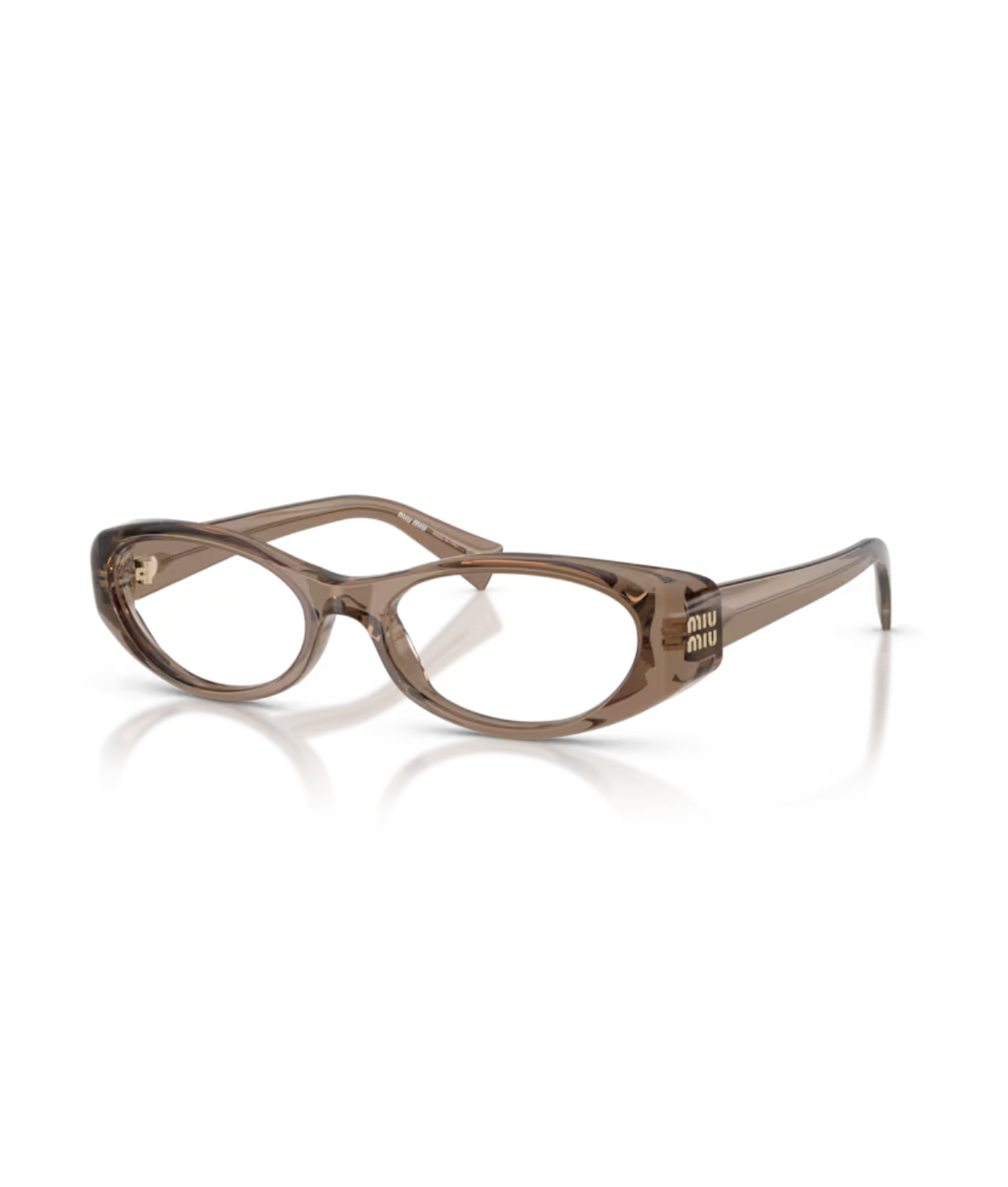Transparent brown