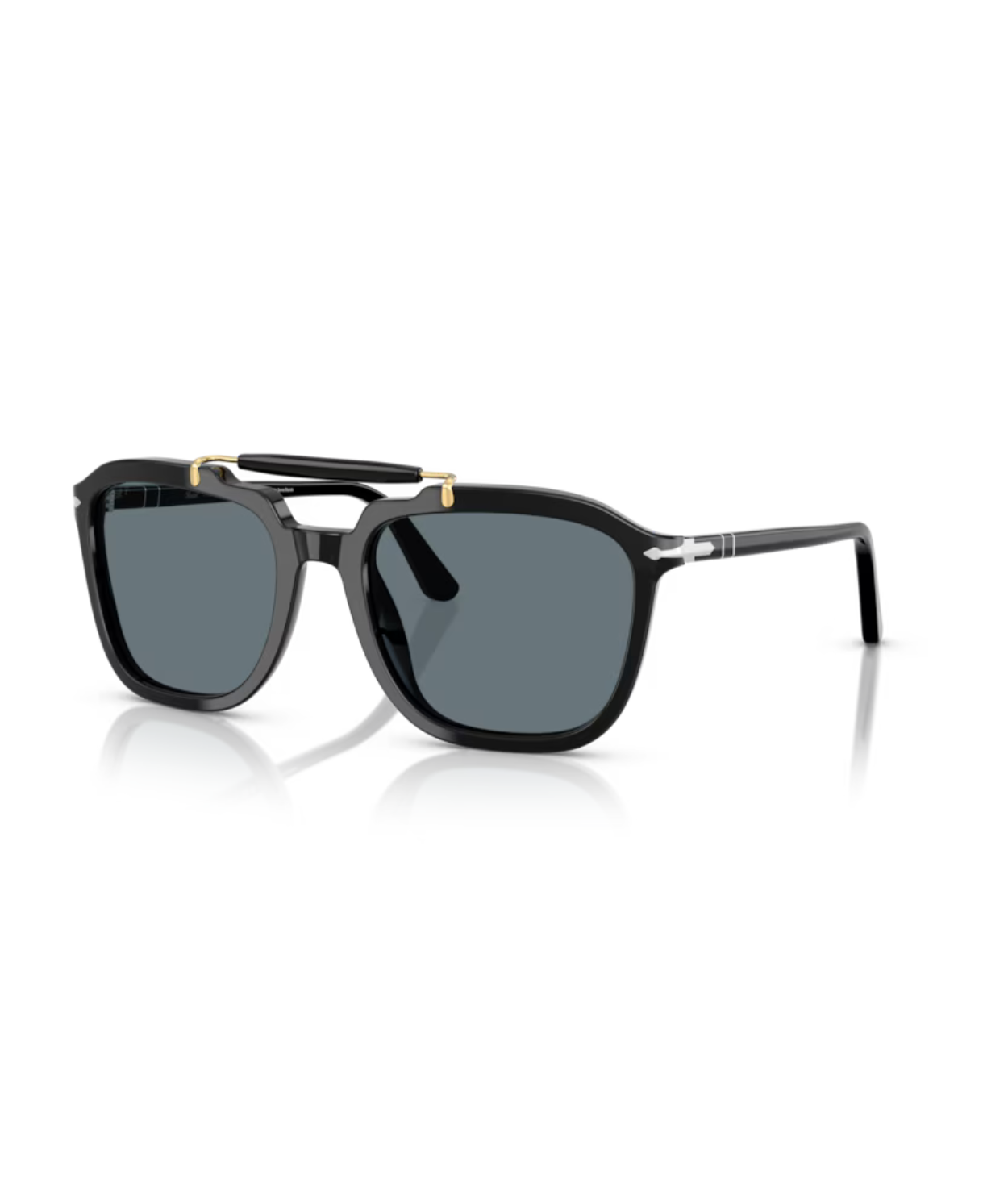 Black-Dark blue polarized