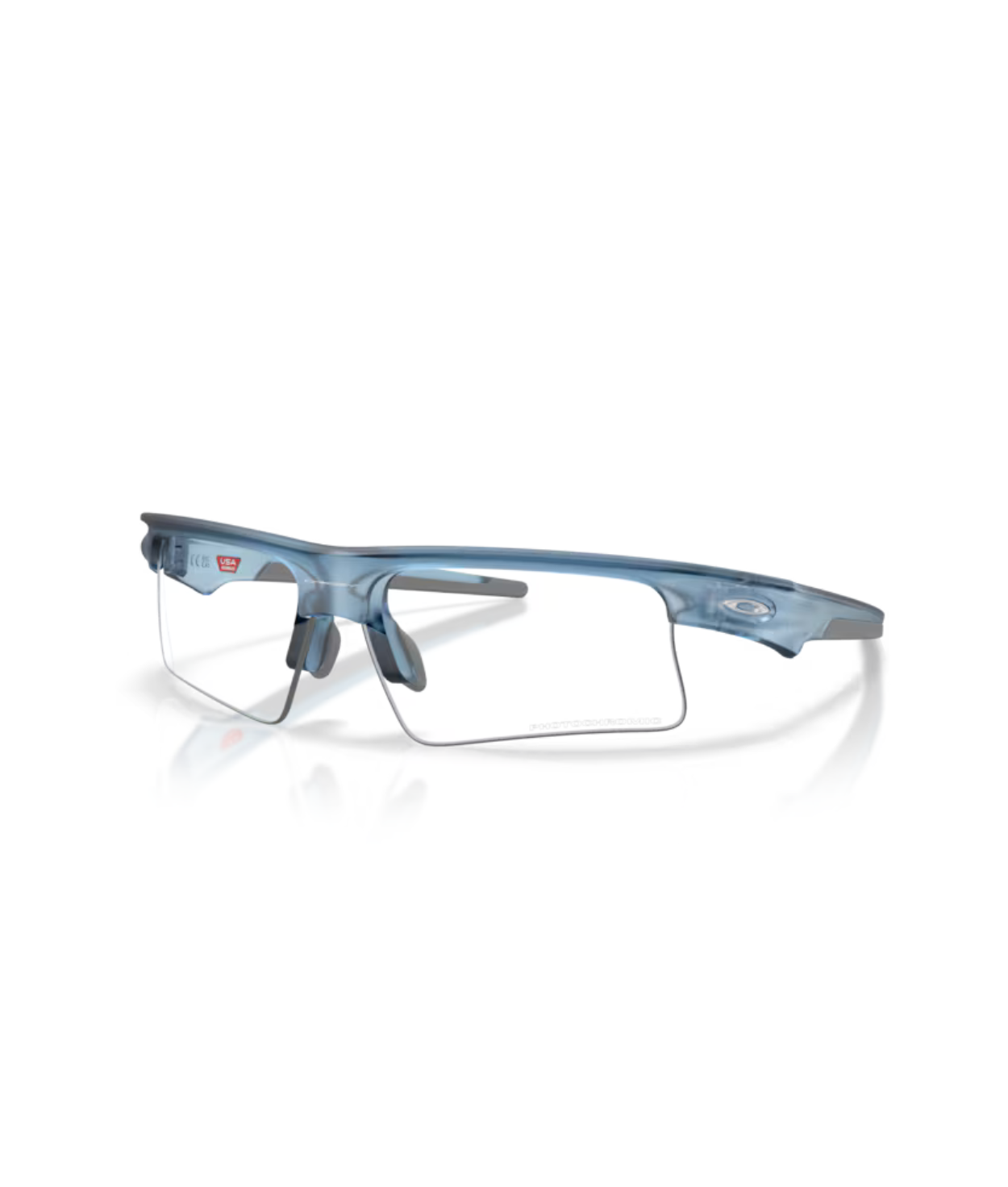 Matte trans stonewash-Clear to black iridium photochromic