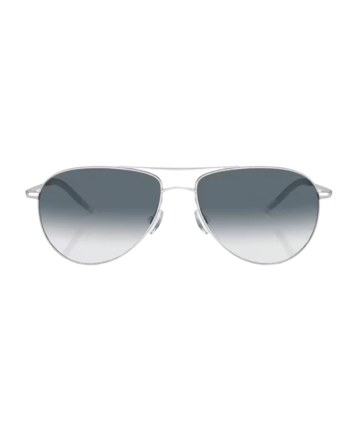 Silver-Clear gradient blue