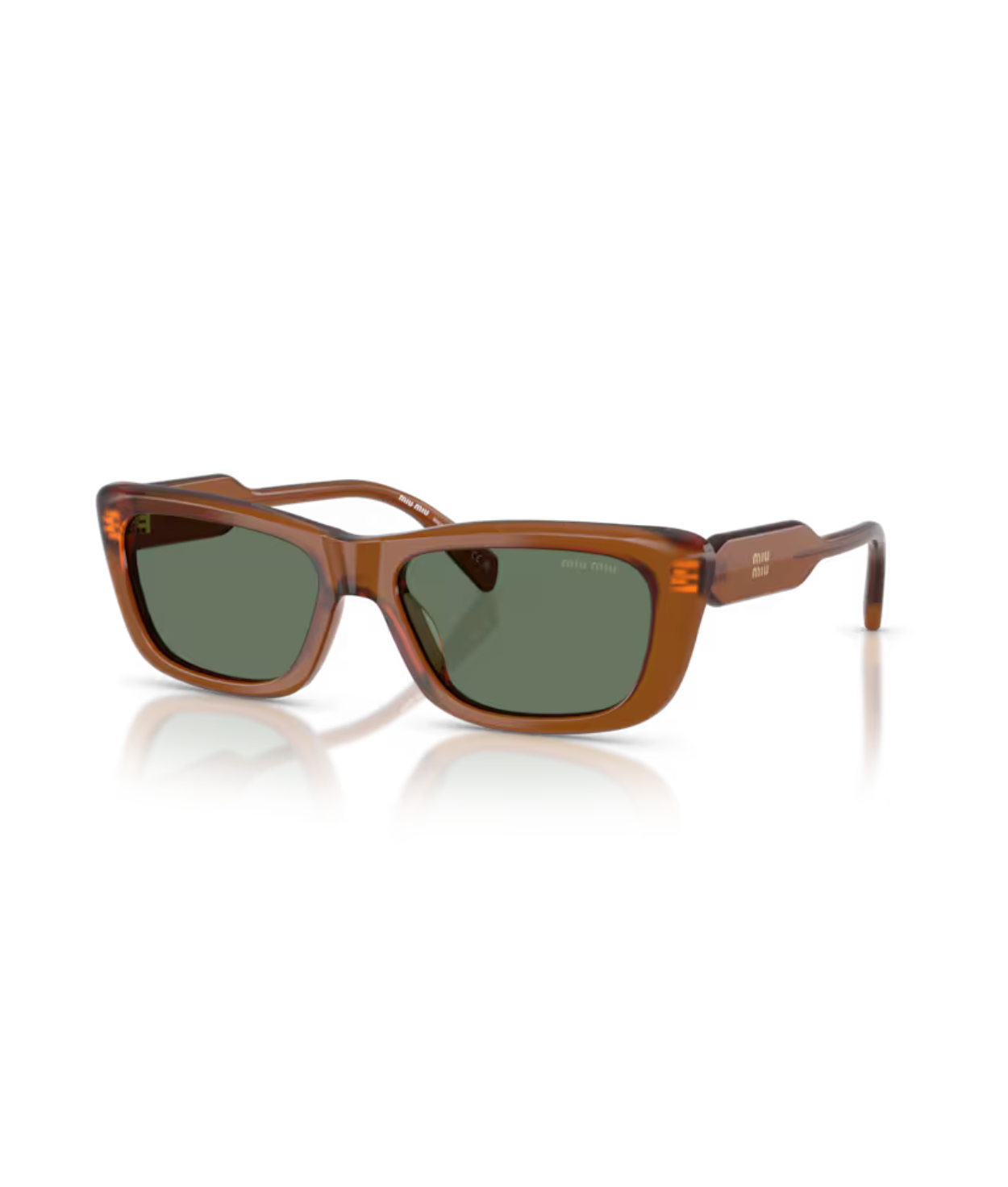Amber-Dark green