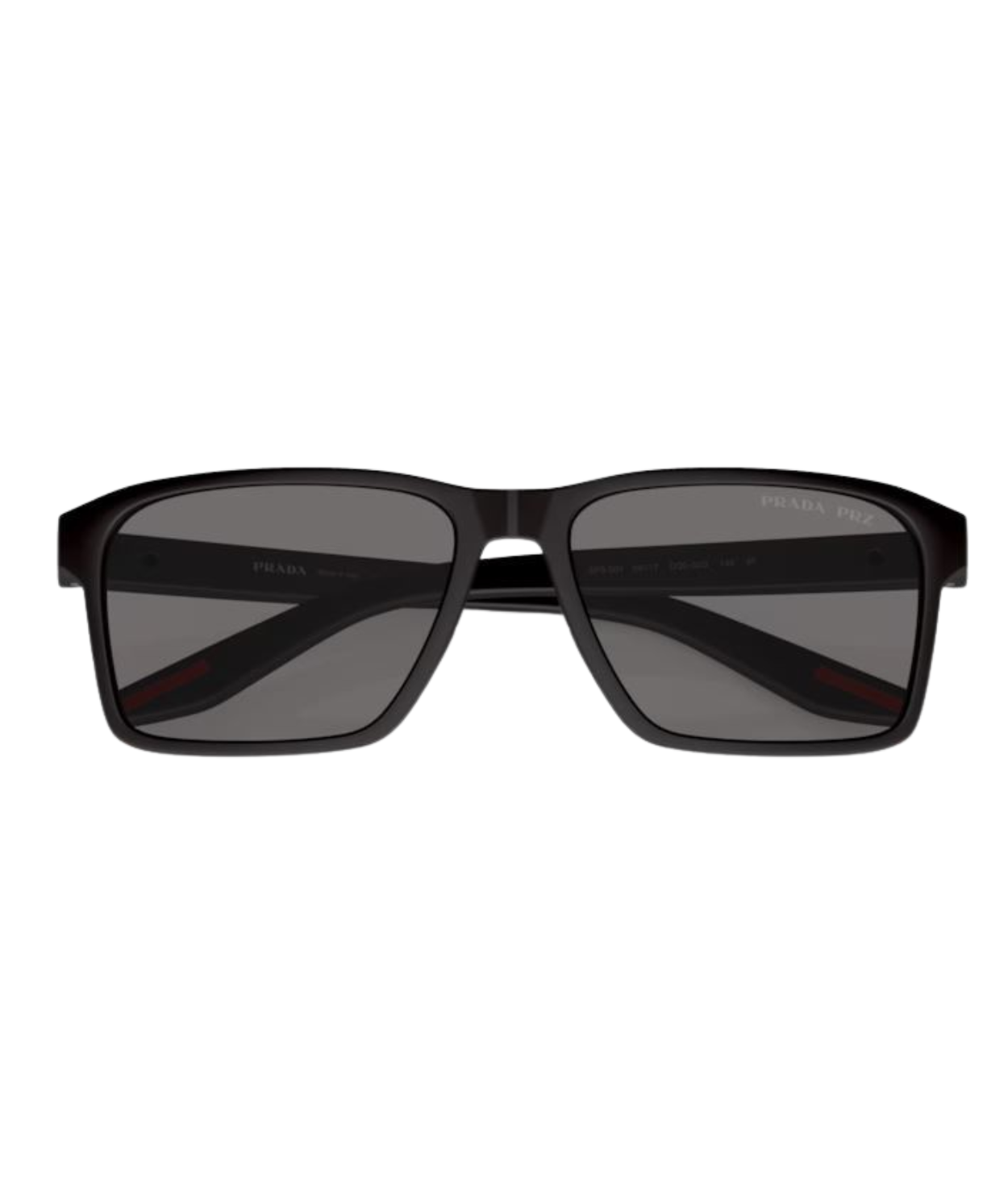 Black rubber-Dark grey polarized