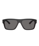 Black rubbered-Dark grey polarized