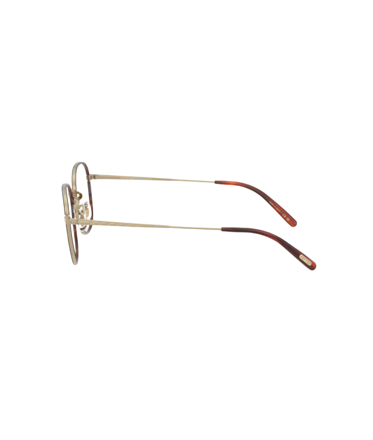 Gold/dark mahogany