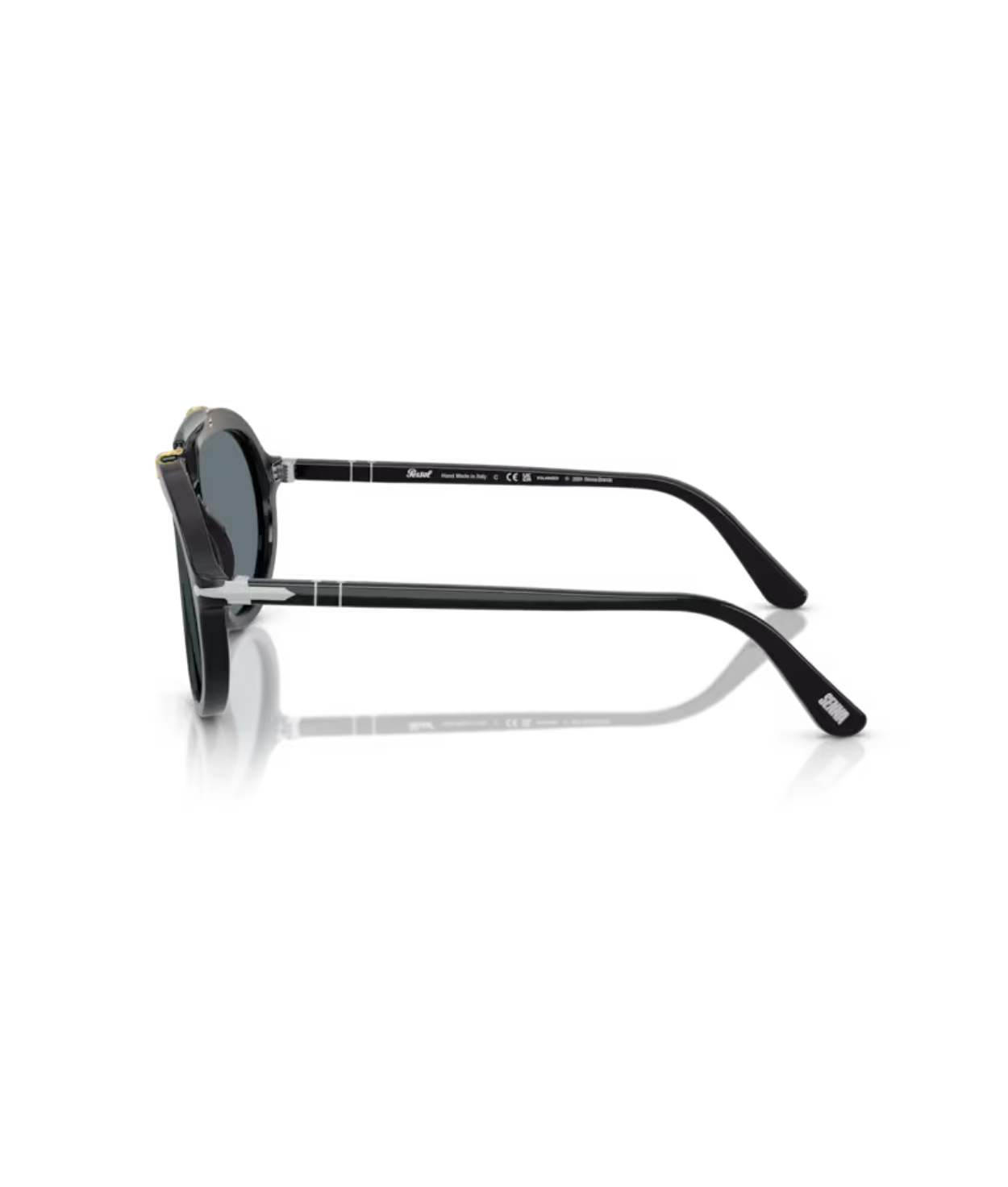 Black-Dark blue polarized