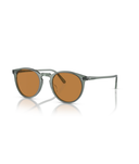 Dusty Aqua-Cognac