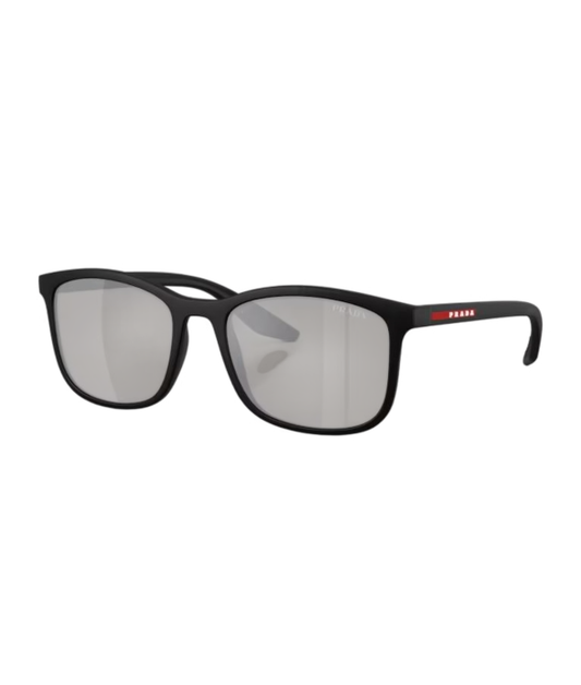 Matte Black-Light Grey Mirror Silver