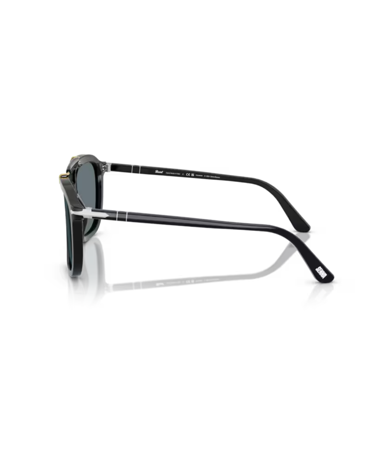 Black-Dark blue polarized