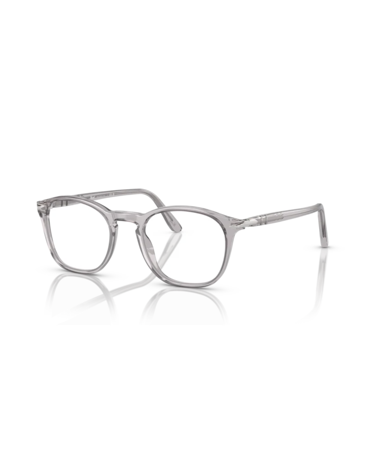 Shiny transparent grey