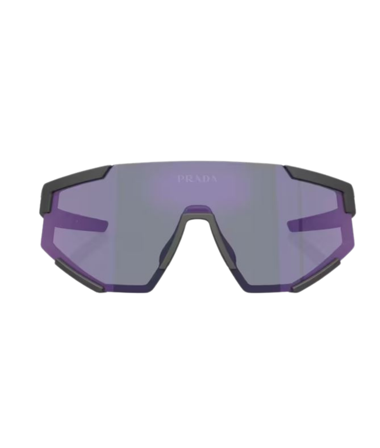 Black rubber-Dark blue mirror violet