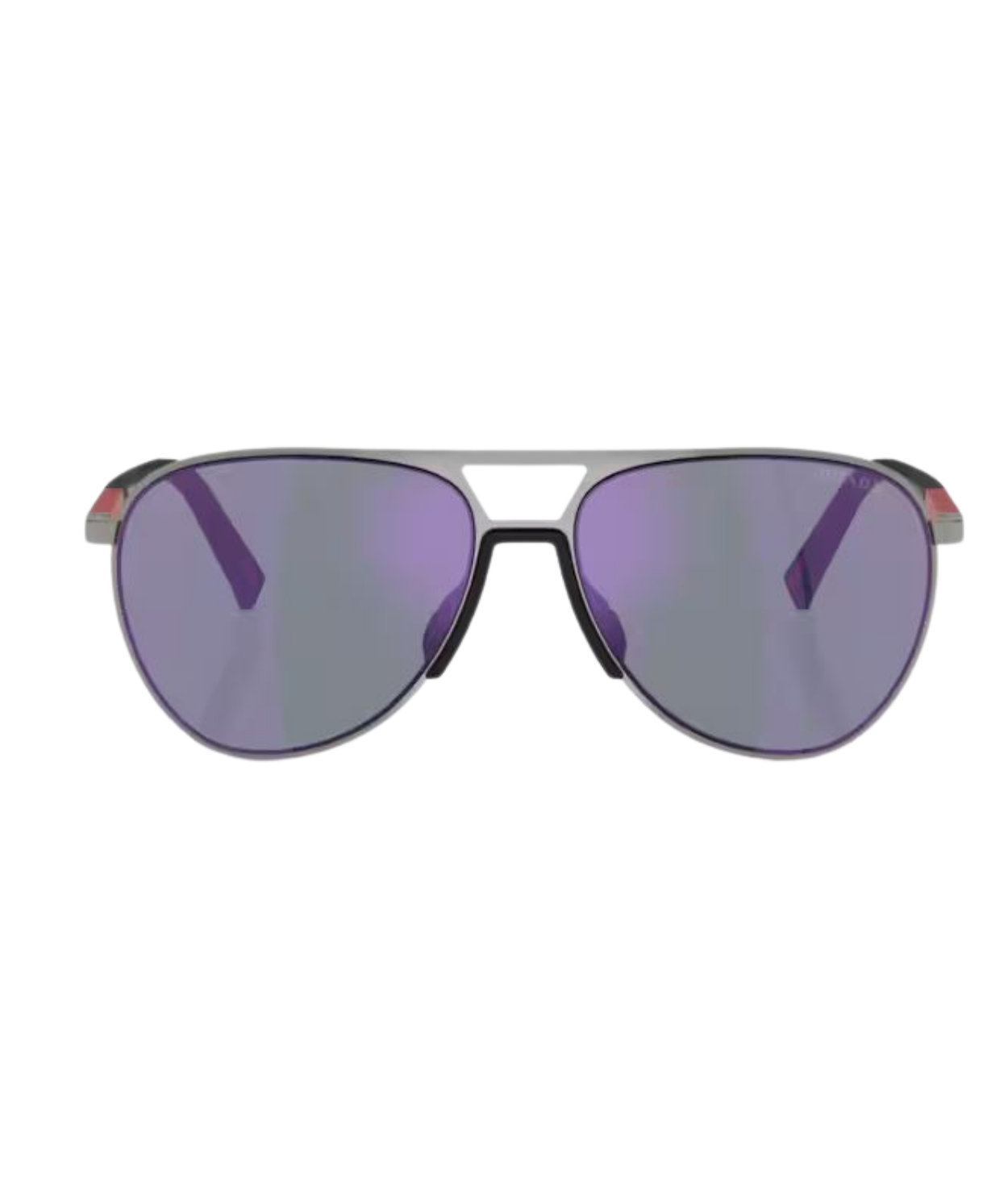 Gunmetal-Dark blue mirror violet